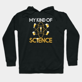 My Kind Of Science Gift Beer Science Lovers Gift Hoodie